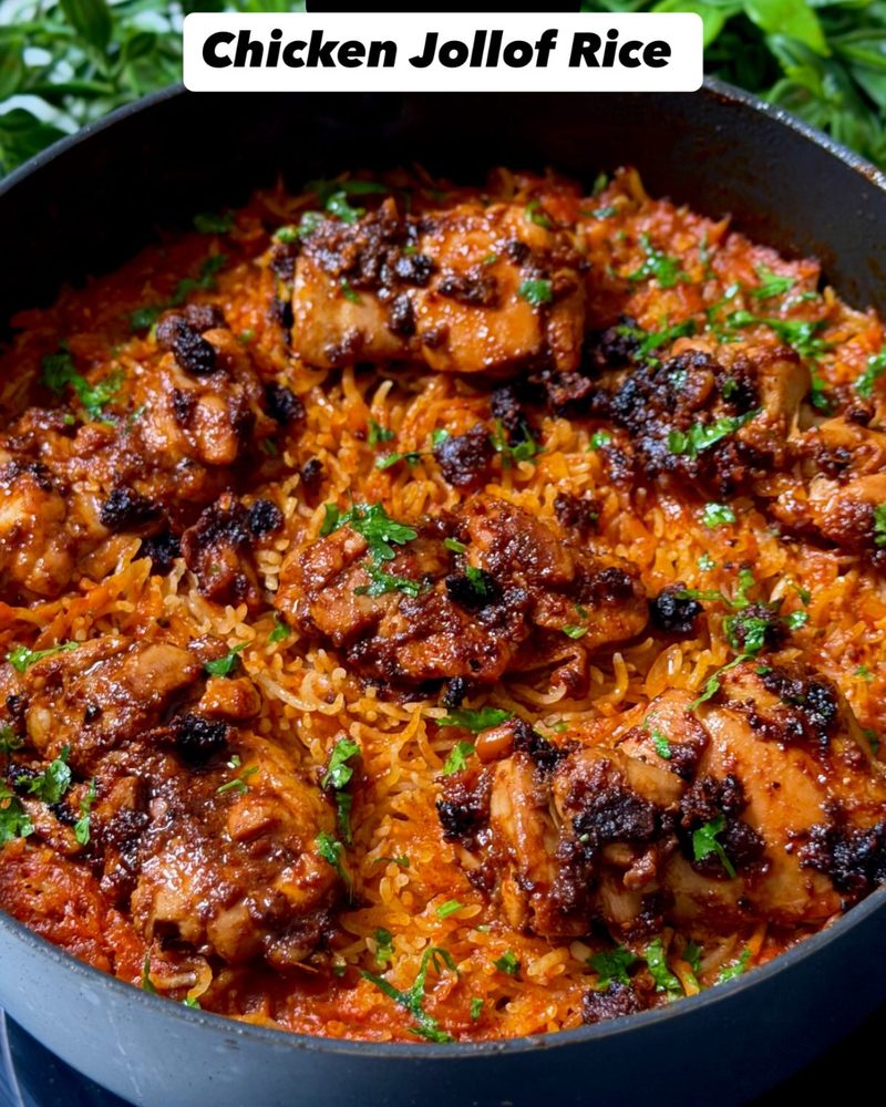 Chicken Jollof-Style Rice
