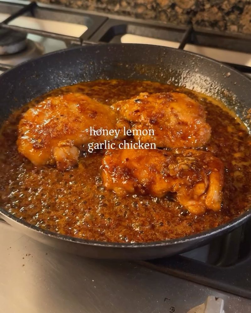 Honey Lemon Garlic Chicken