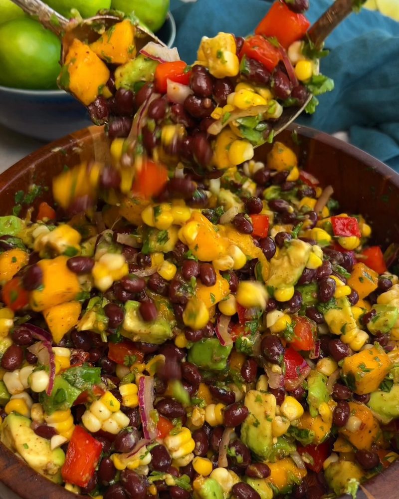 Mango, Corn & Black Bean Salad