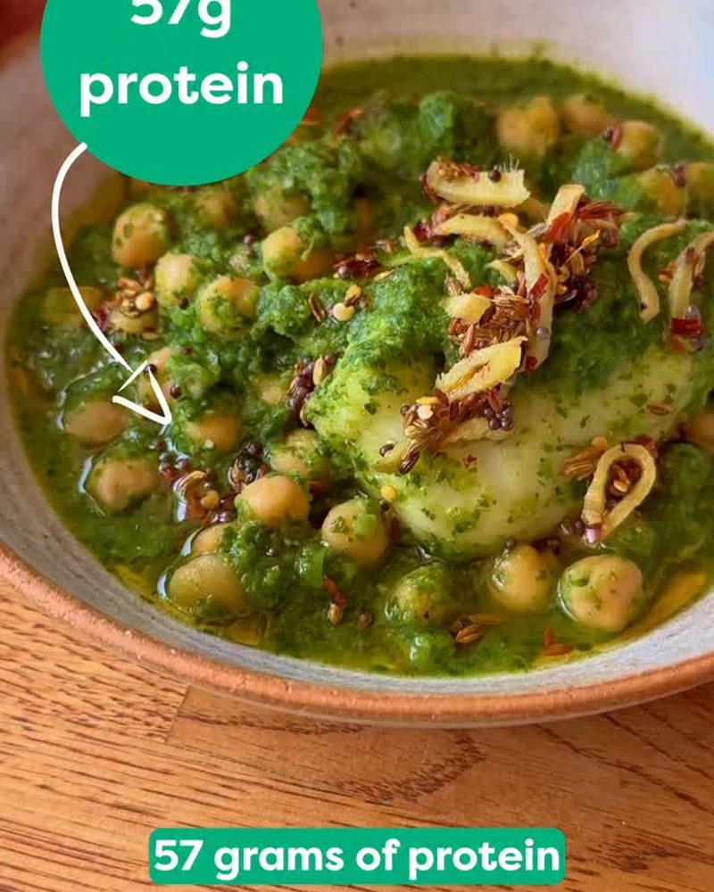 One-Pan Green Fish with Ginger Oil