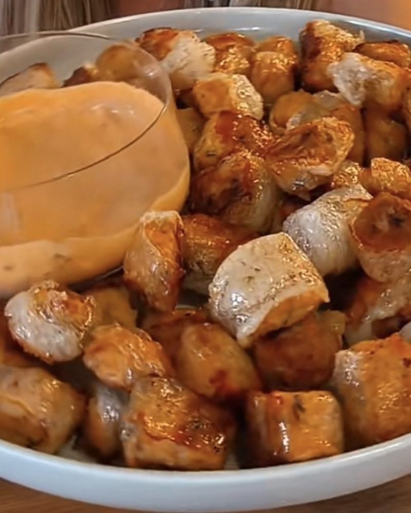 Crispy Rice Paper Chicken