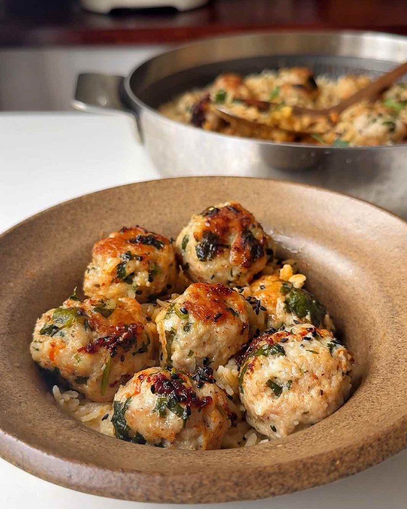 Thai Chicken Meatballs
